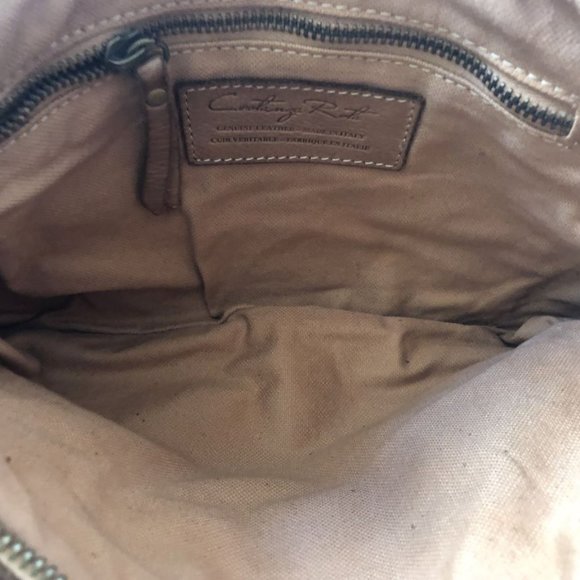 Costanza Rota Tan Woven Leather Cross Body - Picture 10 of 10